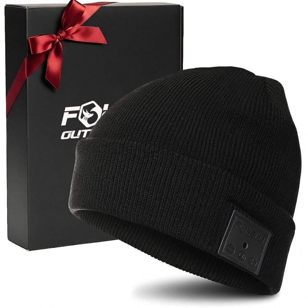 Bluetooth Beanie Hat Tech Winter Warmth Hands-Free Music Calls Washable